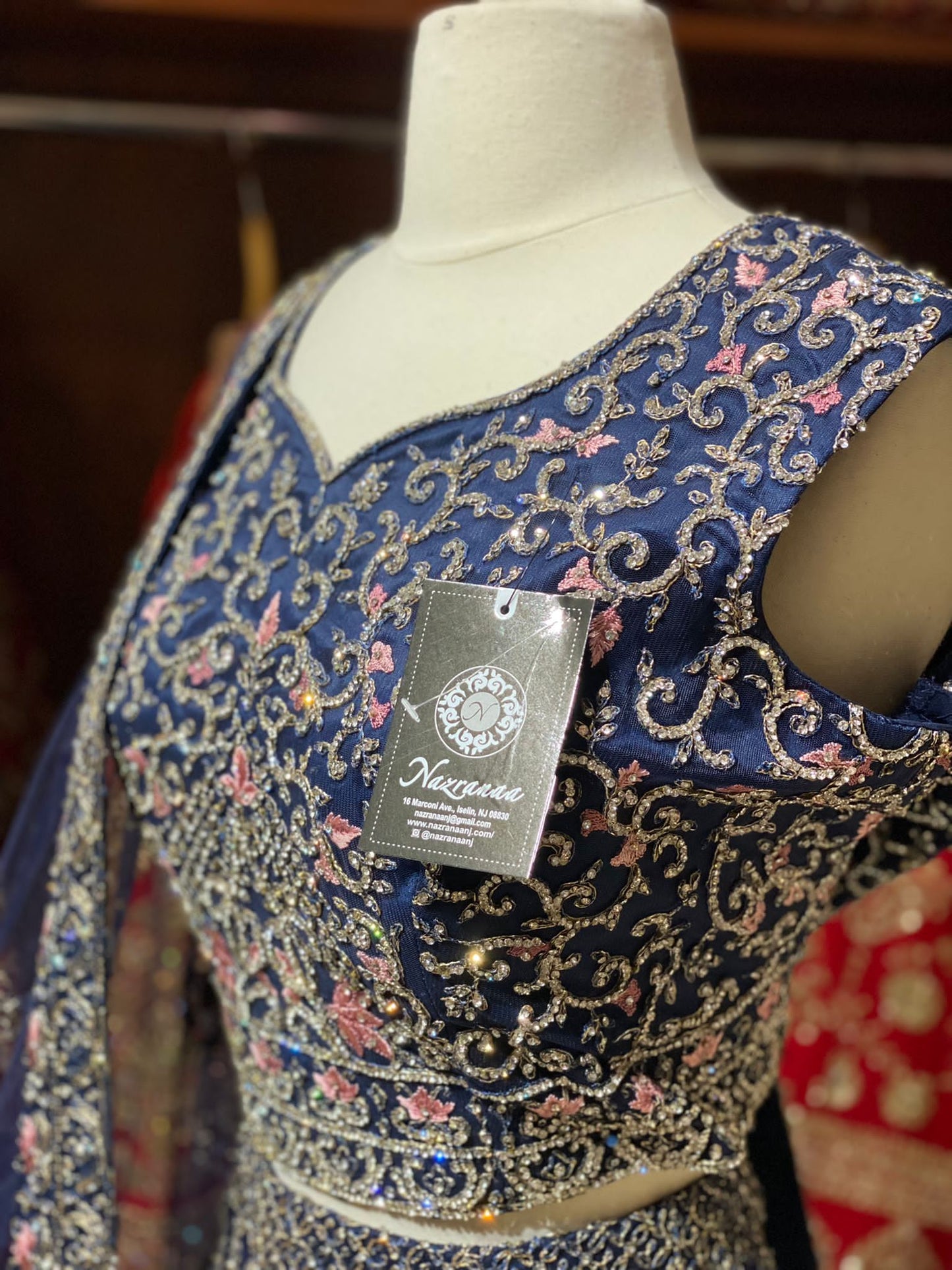 Sierra Blue New Era Party Wear Collection PWL-328