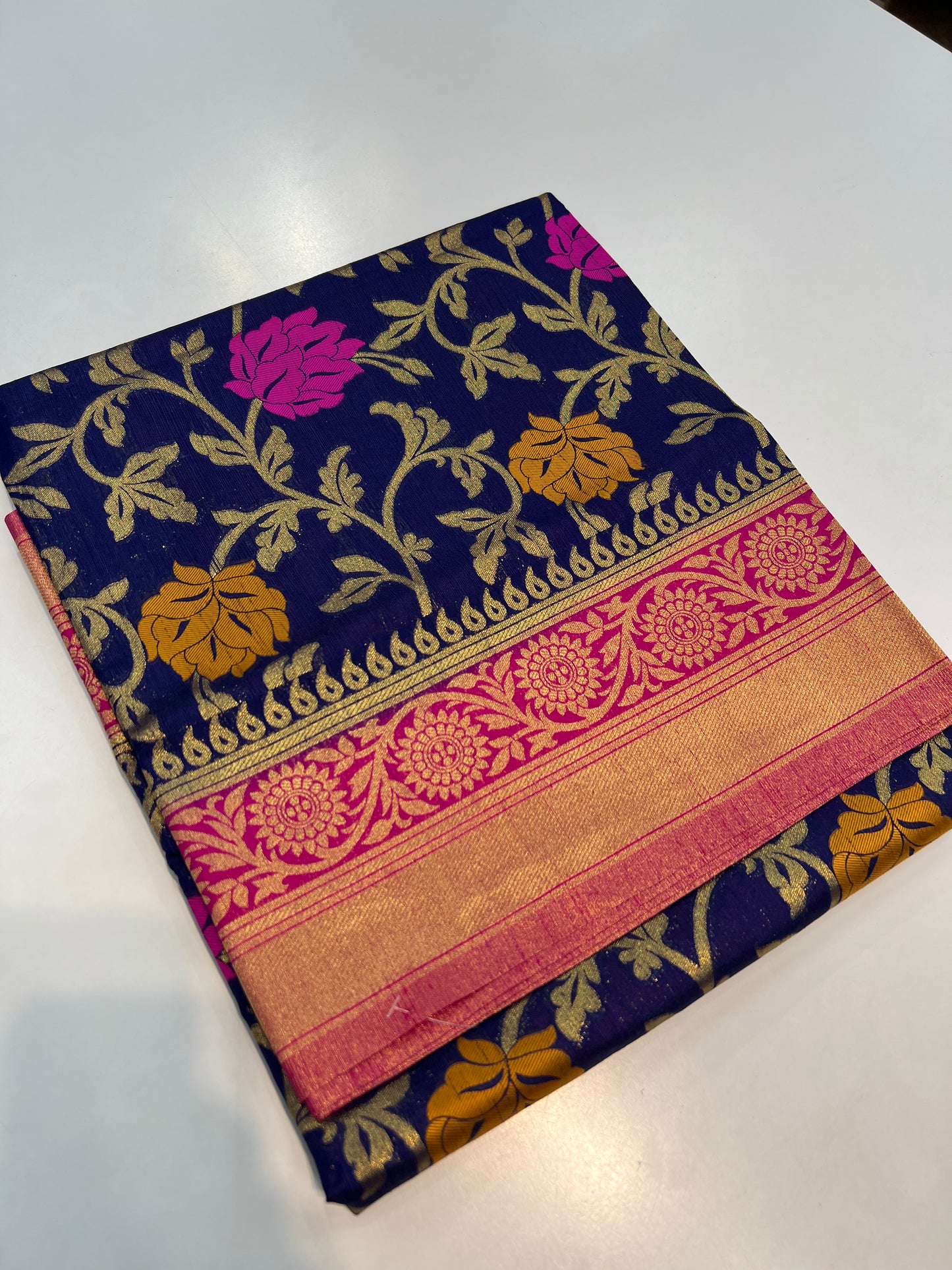 Blended Banarasi Saree-006