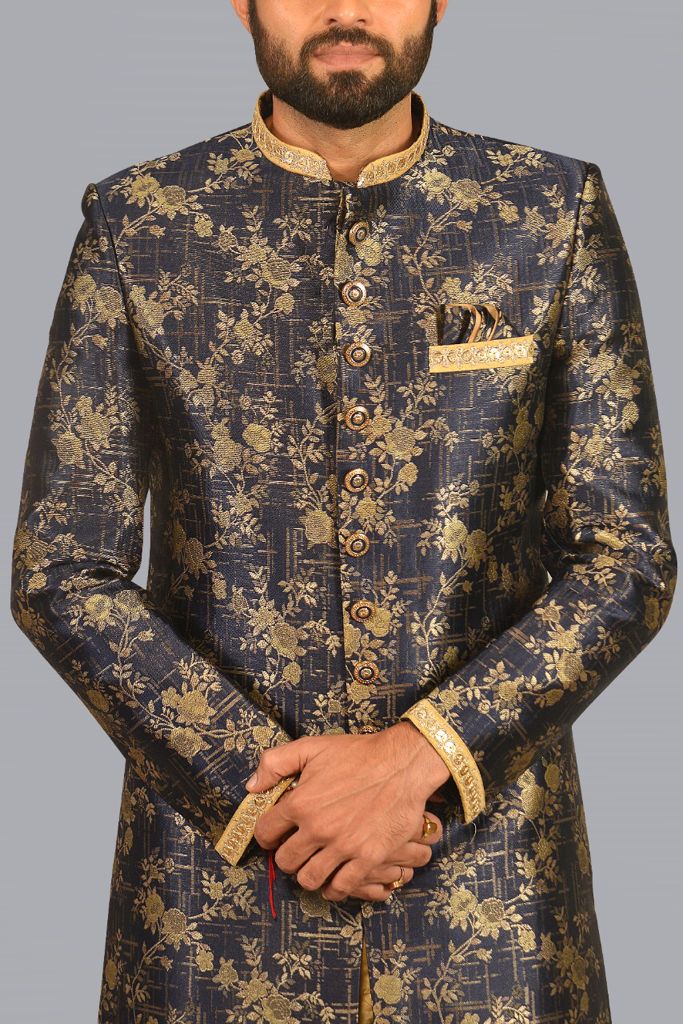 Navy Blue Sherwani Collection