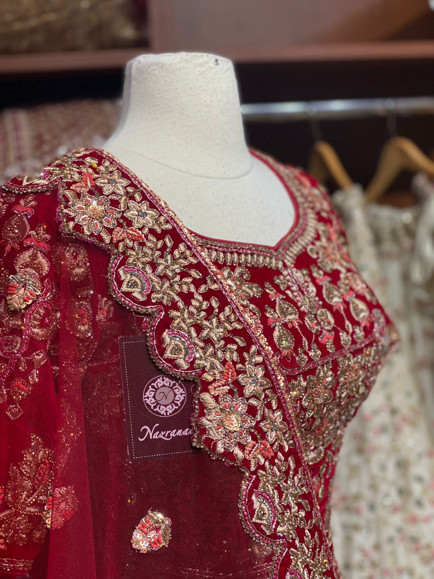 Ruby Red Persian Bridal Collection- 26