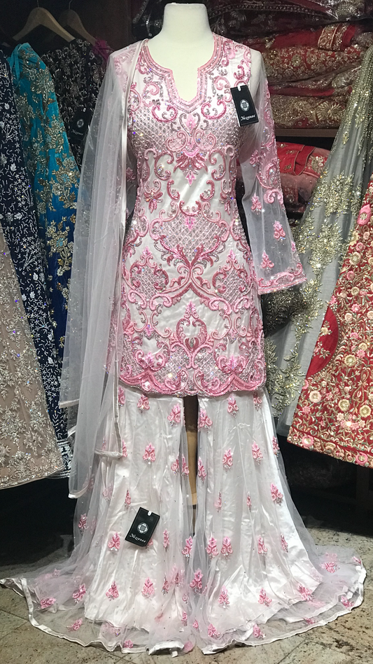 Light Pink Size 42 Bridal Gharara