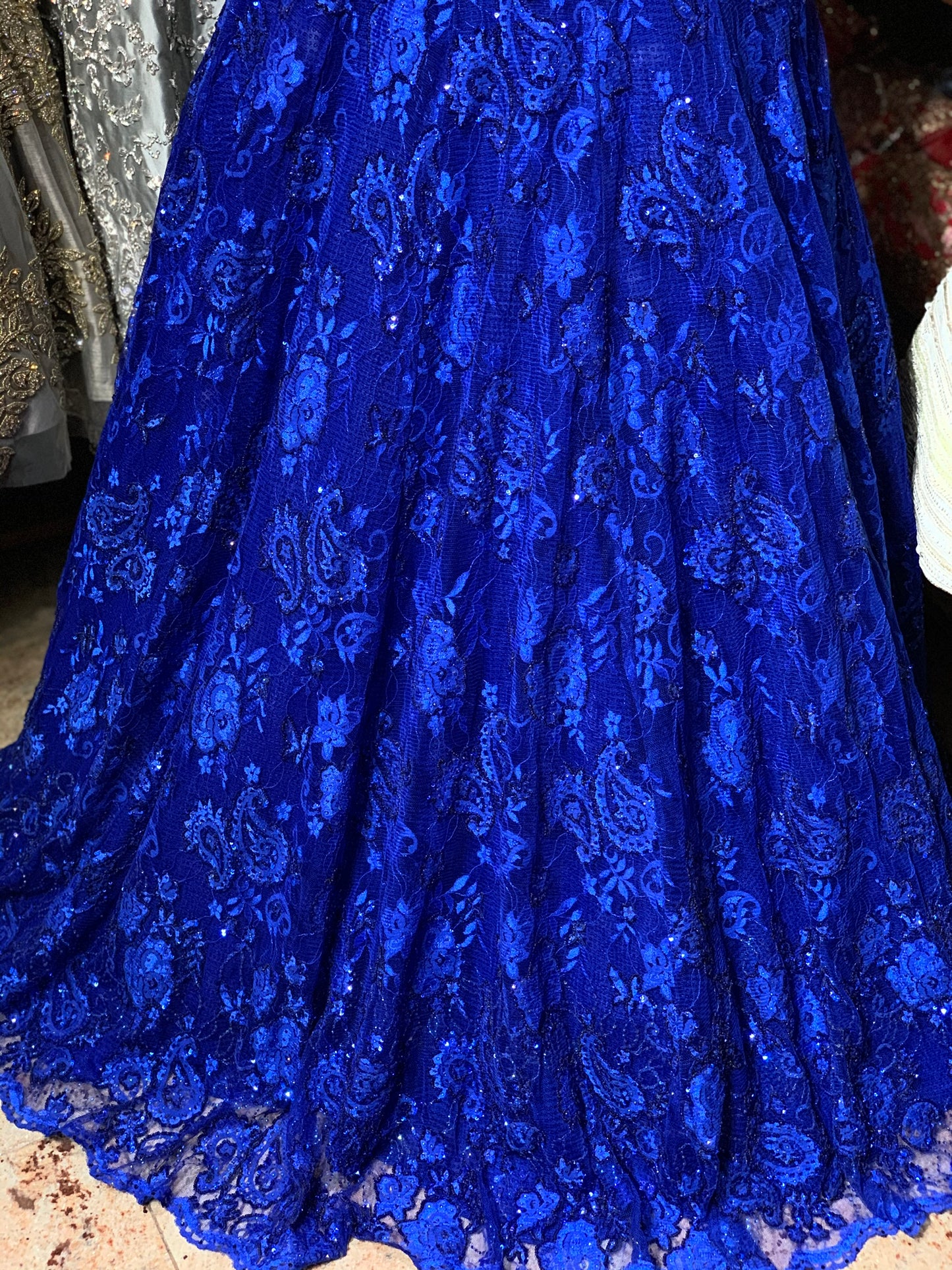 Royal Blue Size 38 Gown