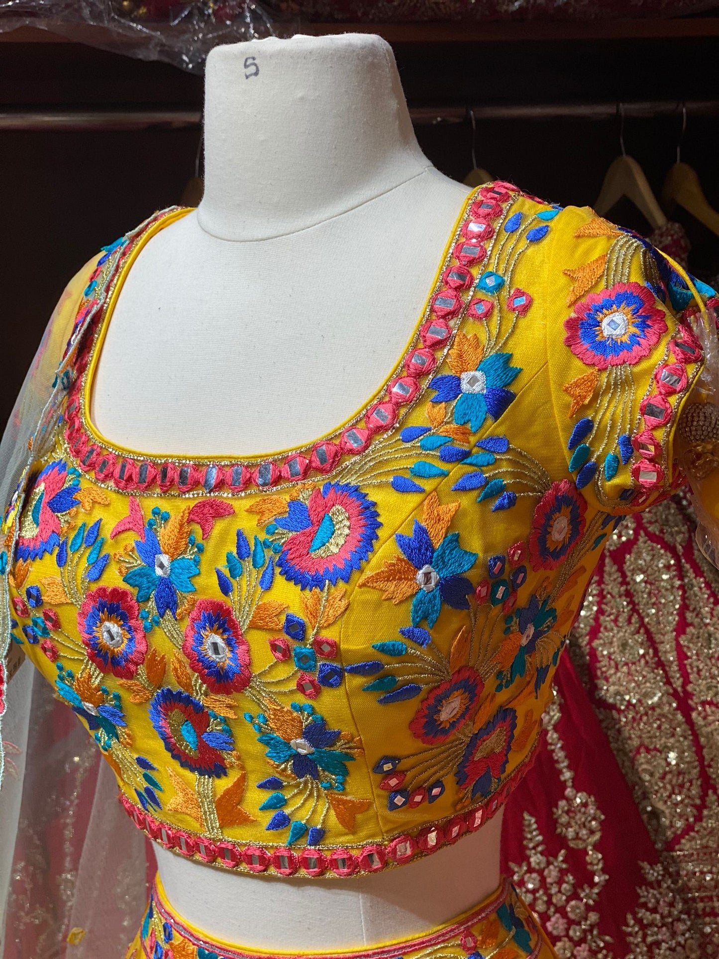 Bumblebee Yellow Unmissable Rangaadi Party Wear Collection PWC-025