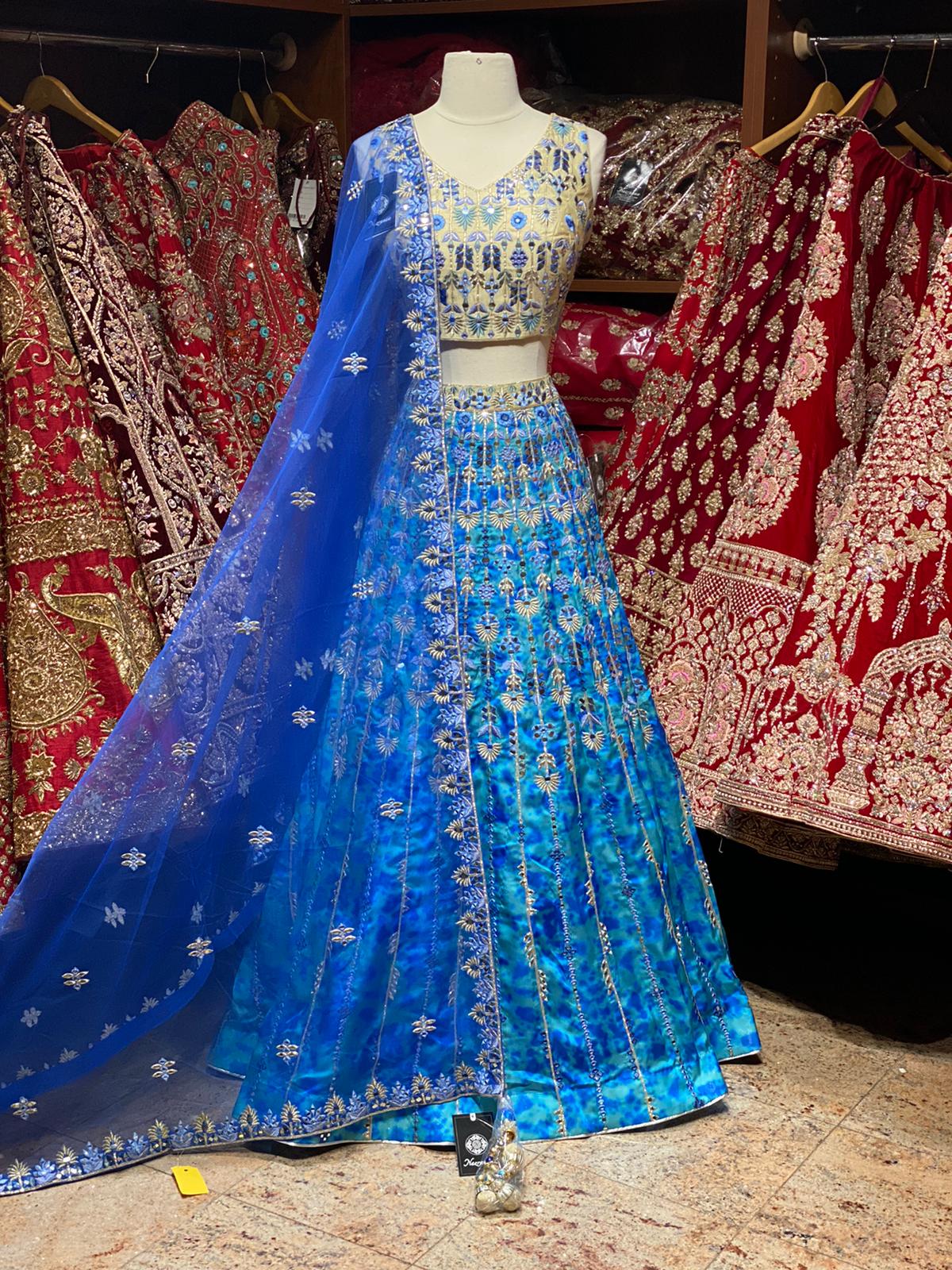 Pacific Blue Unmissable Rangaadi Party Wear Collection PWC-016