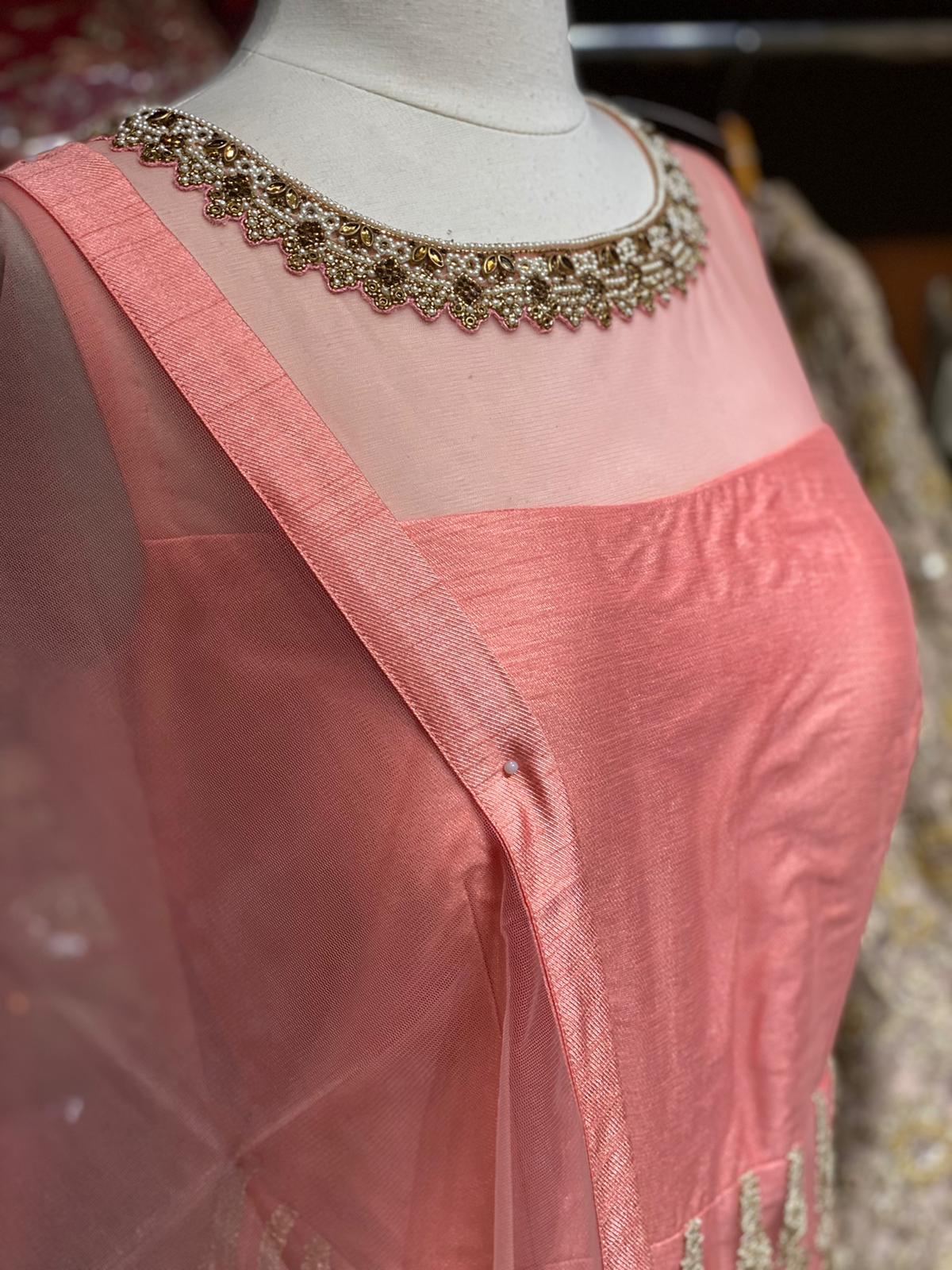 Ballerina Pink Anarkali PWA-089