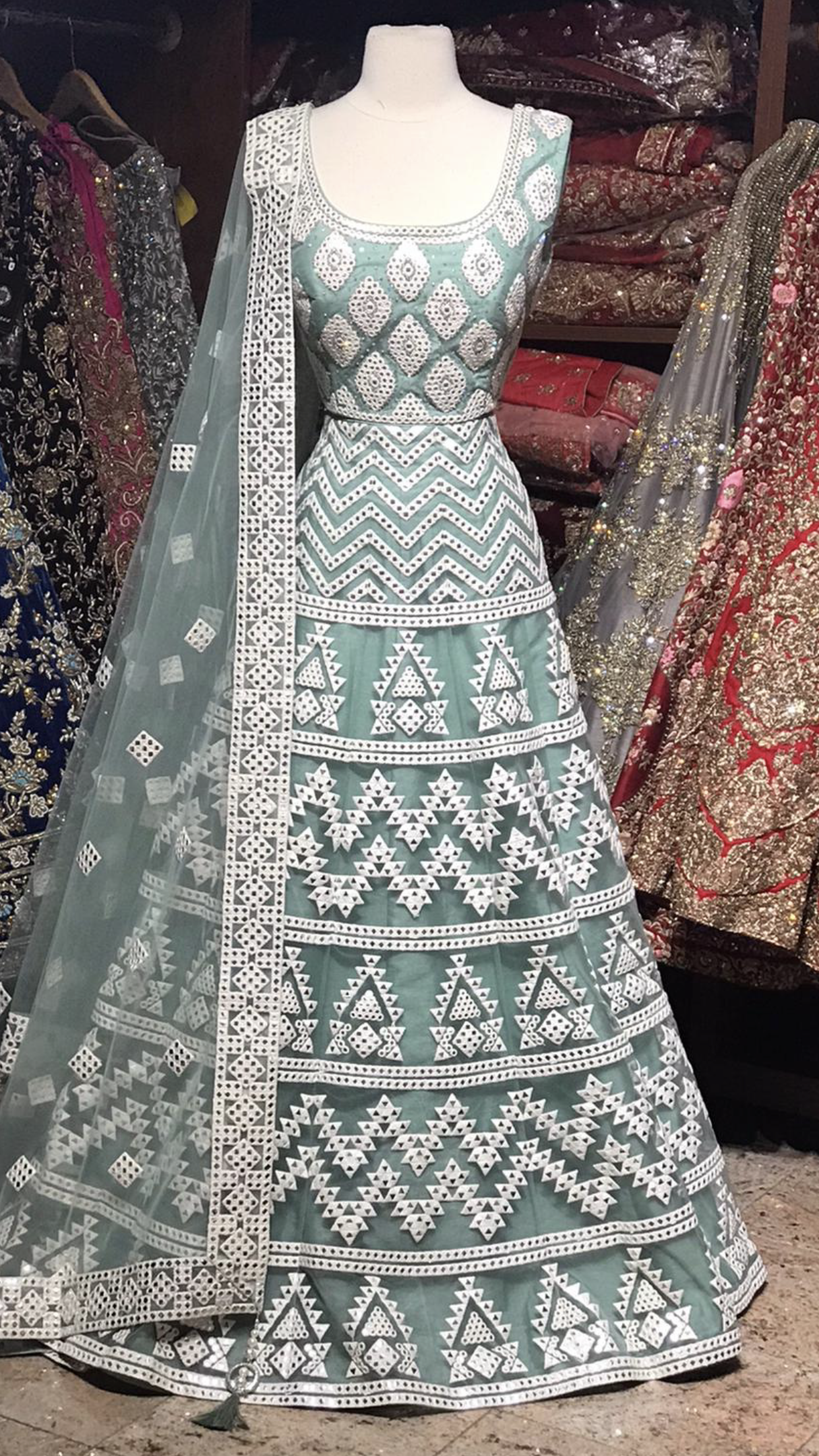 The Kriti lehenga-PW23