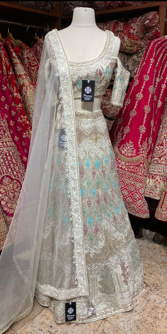 Pearl White New Era Party Wear Collection PWL-455