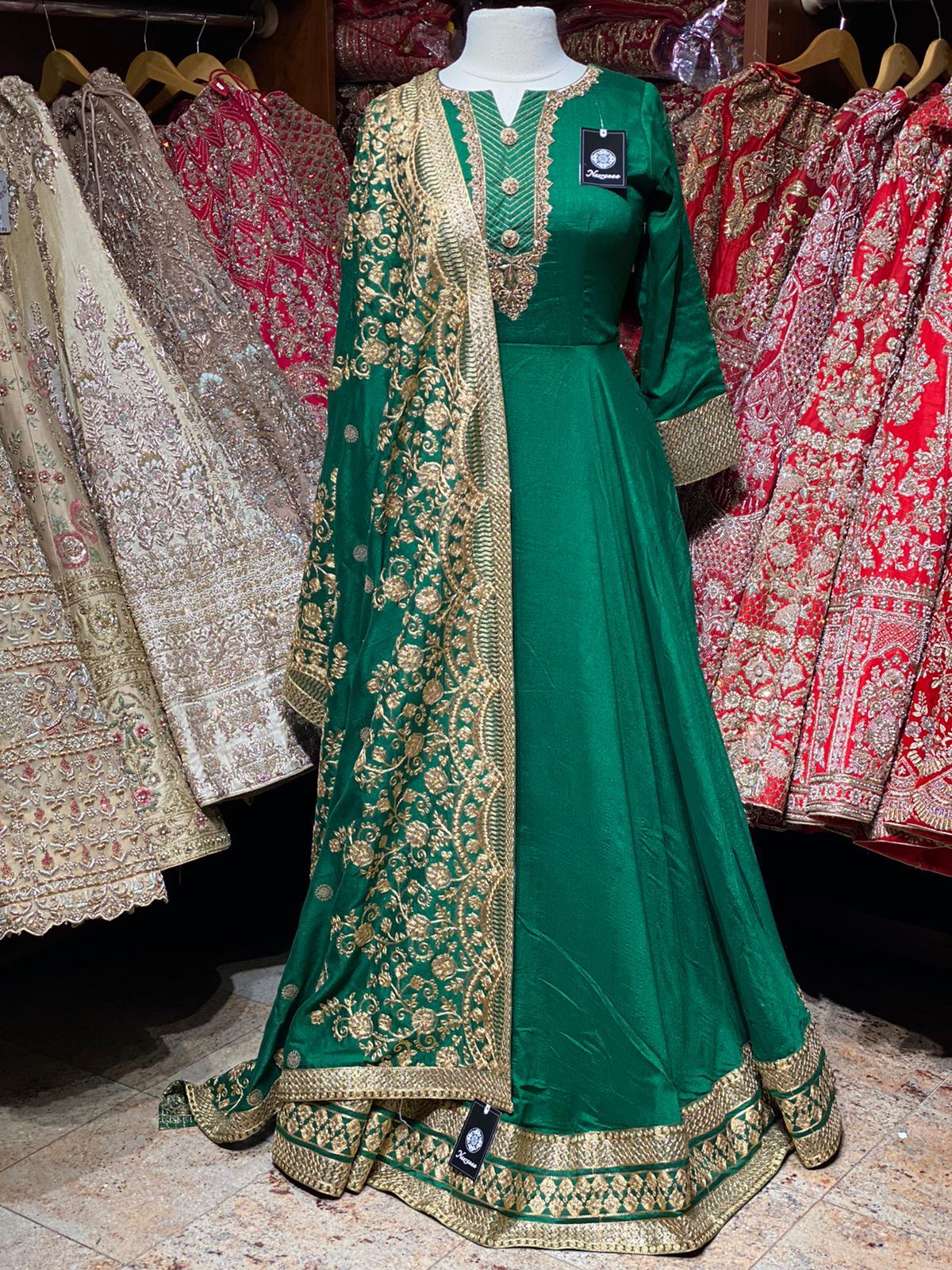 Green Size 38 Anarkali