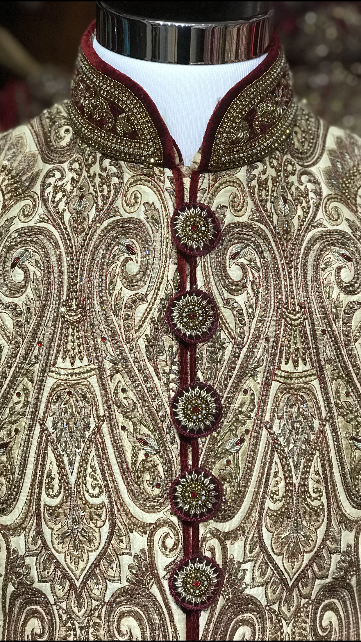 Double Layer Sherwani