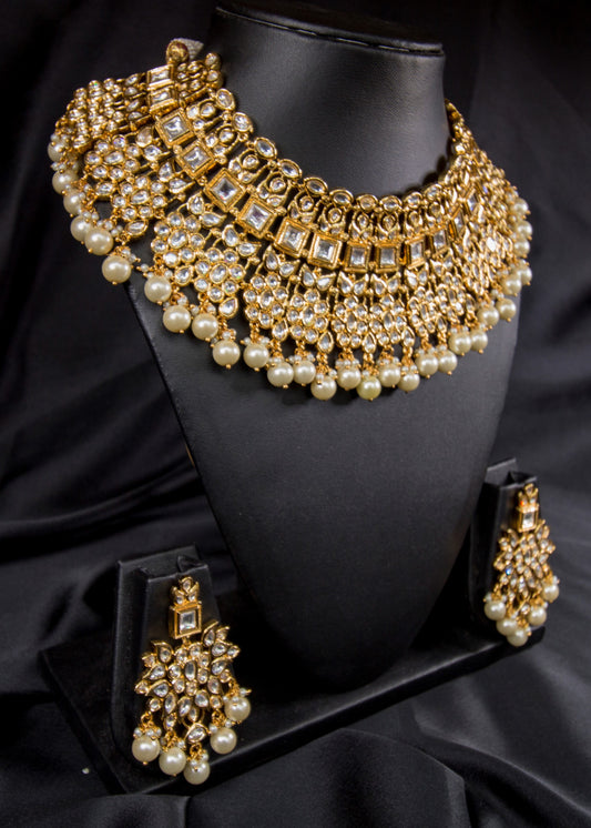 Erina High End Kundan necklace Set