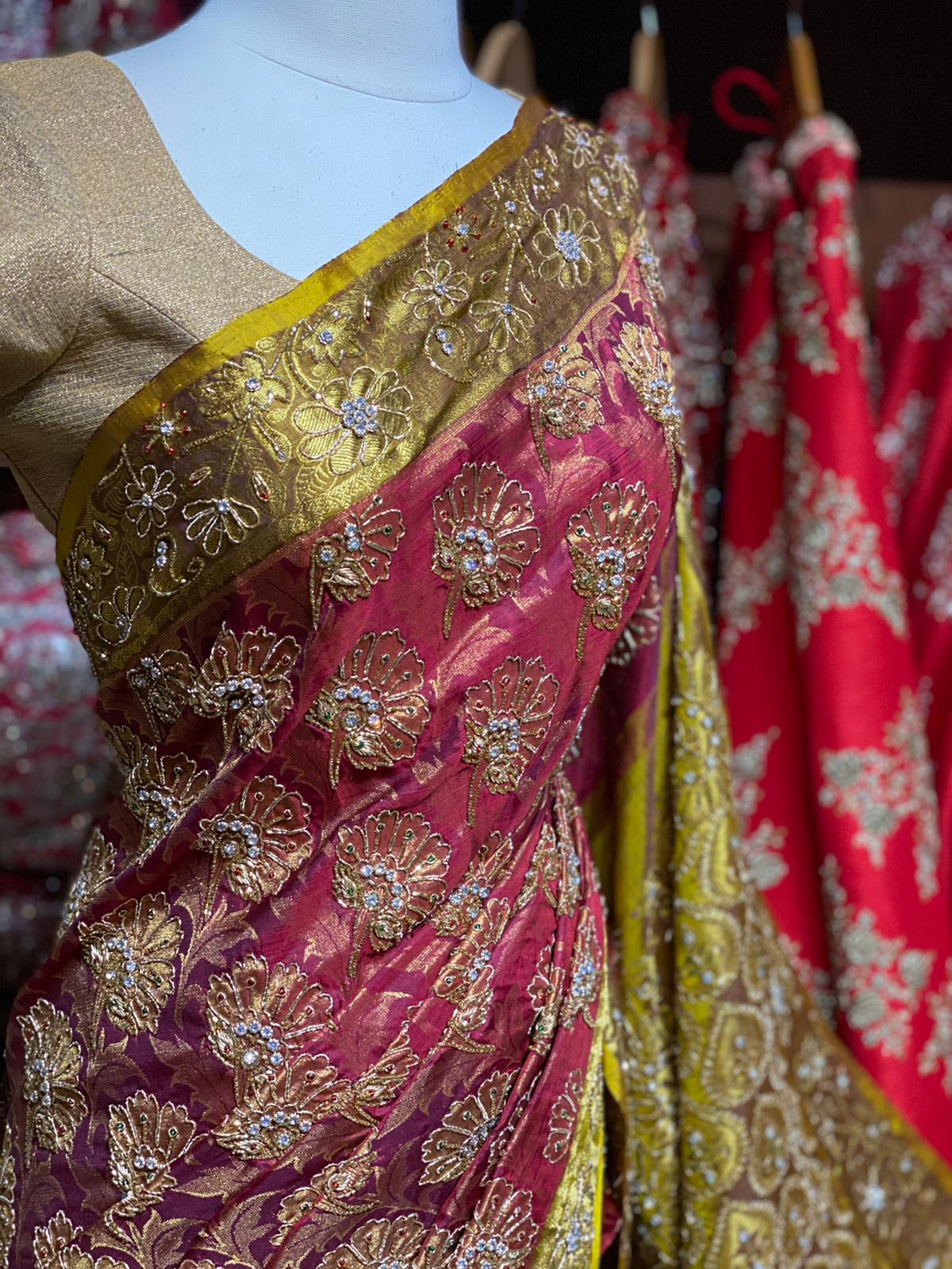 Pure Silk Kanjeevaram Manthrakodi