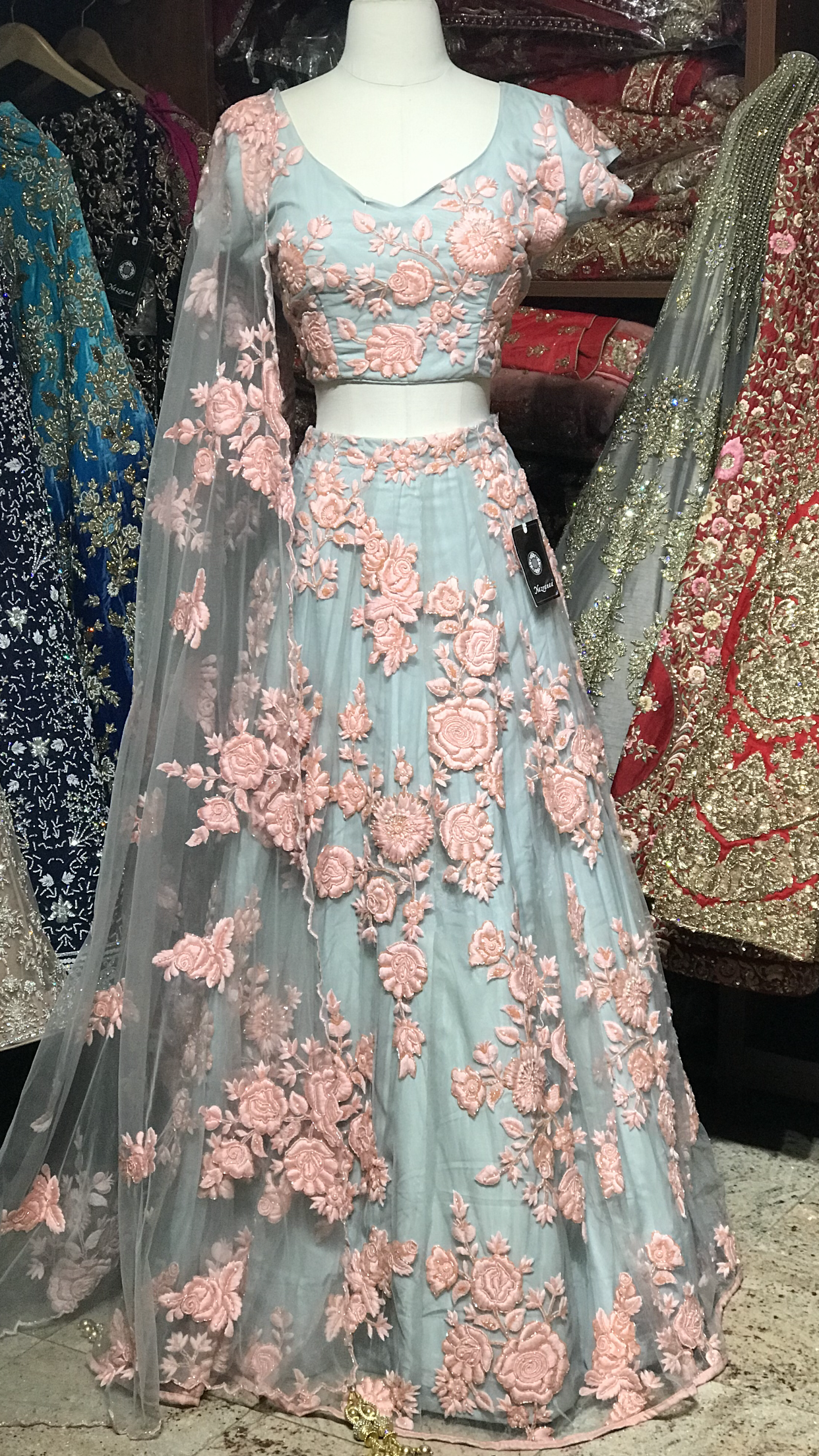 The Rapunzel lehenga-PW16