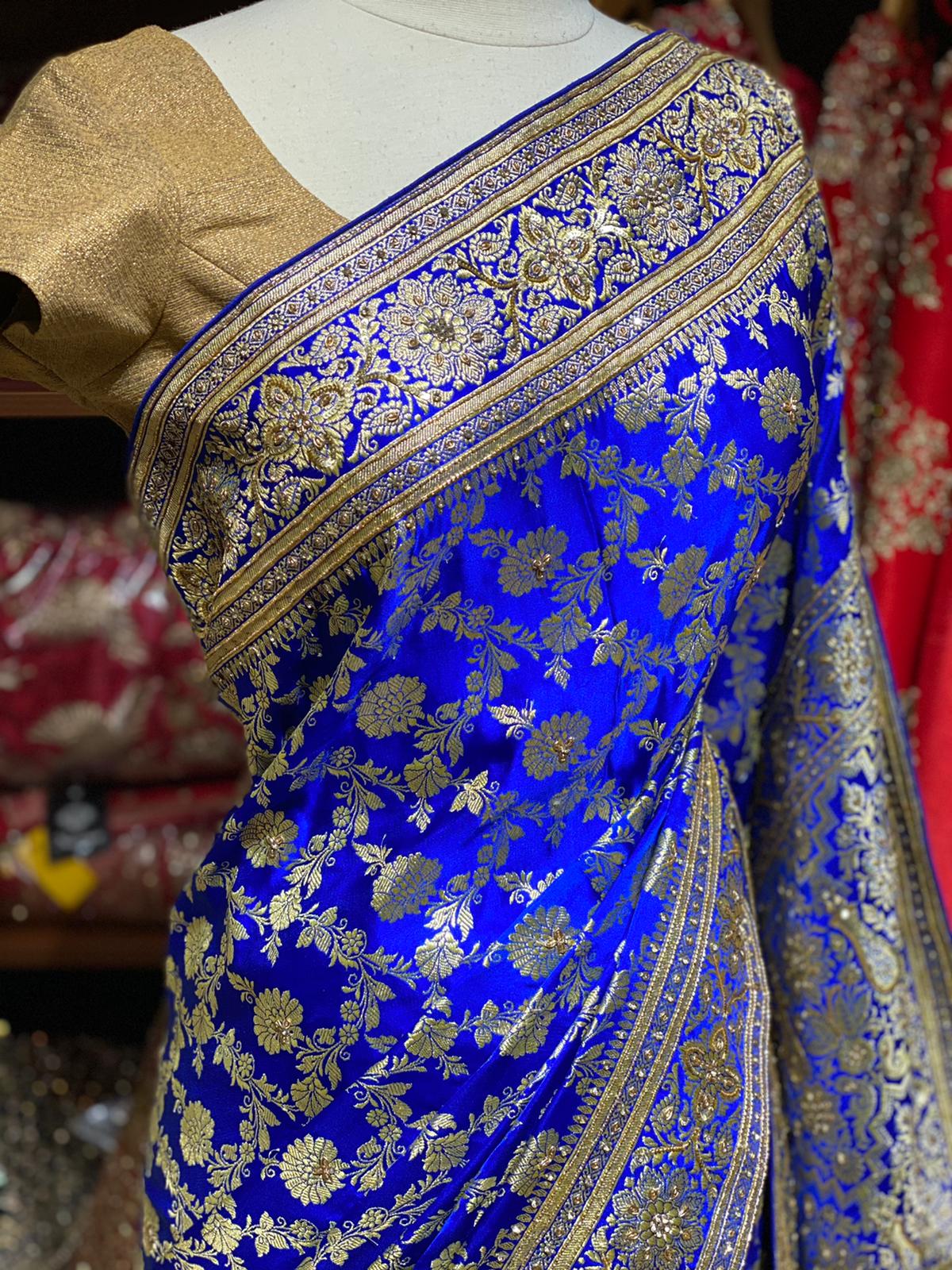 Pure Silk Banarasi Bridal Saree