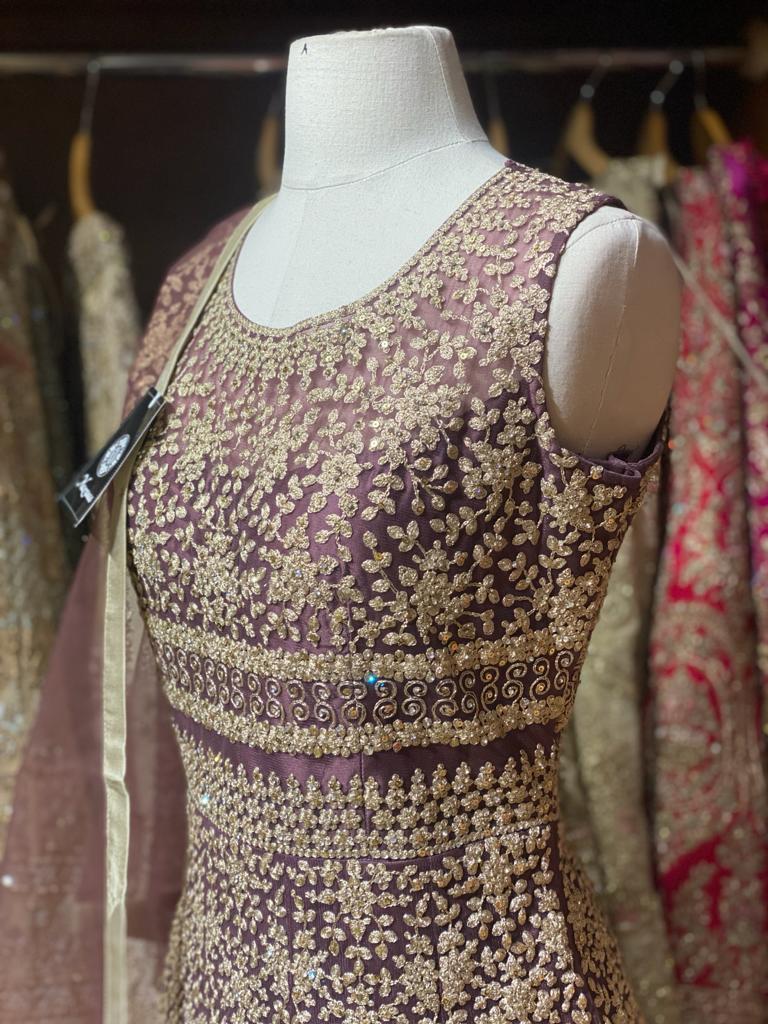 Brunette Brown Size 38 Anarkali