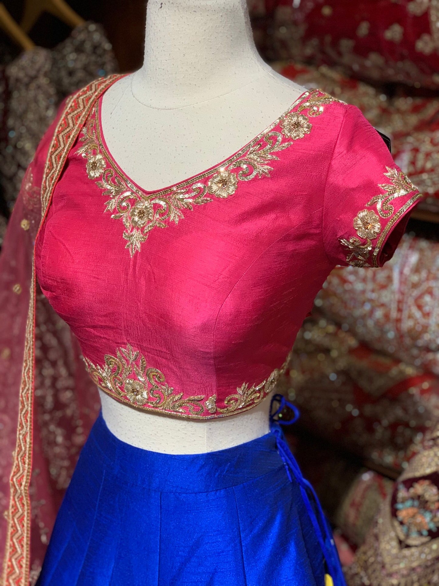 Royal Blue New Era Party Wear Collection PWL-378