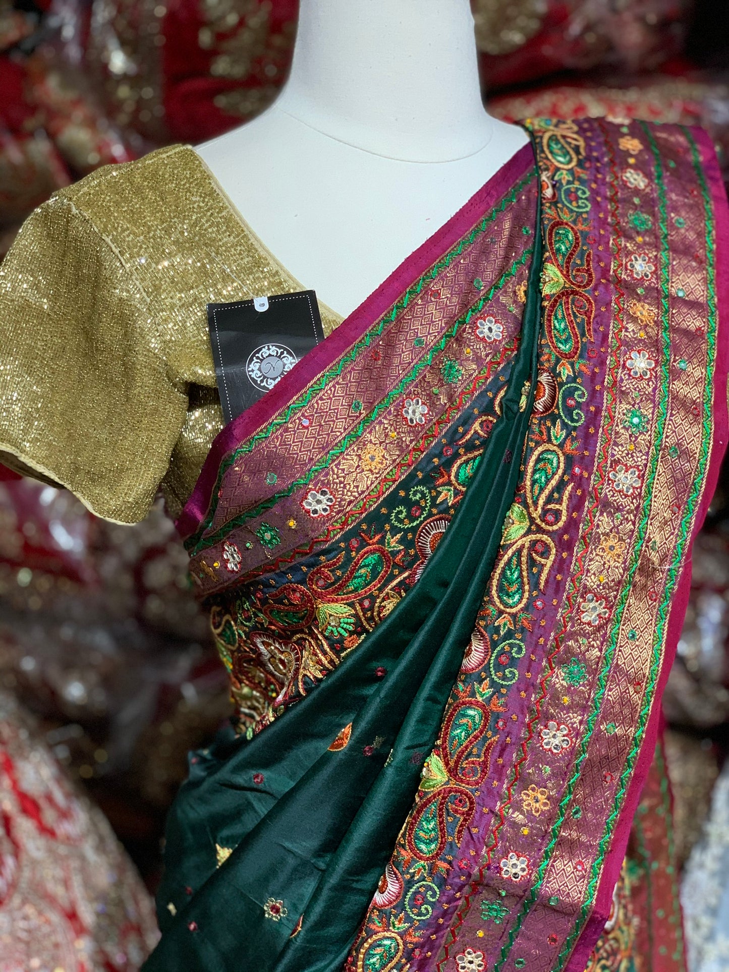 Pure Silk Kanjeevaram Manthrakodi