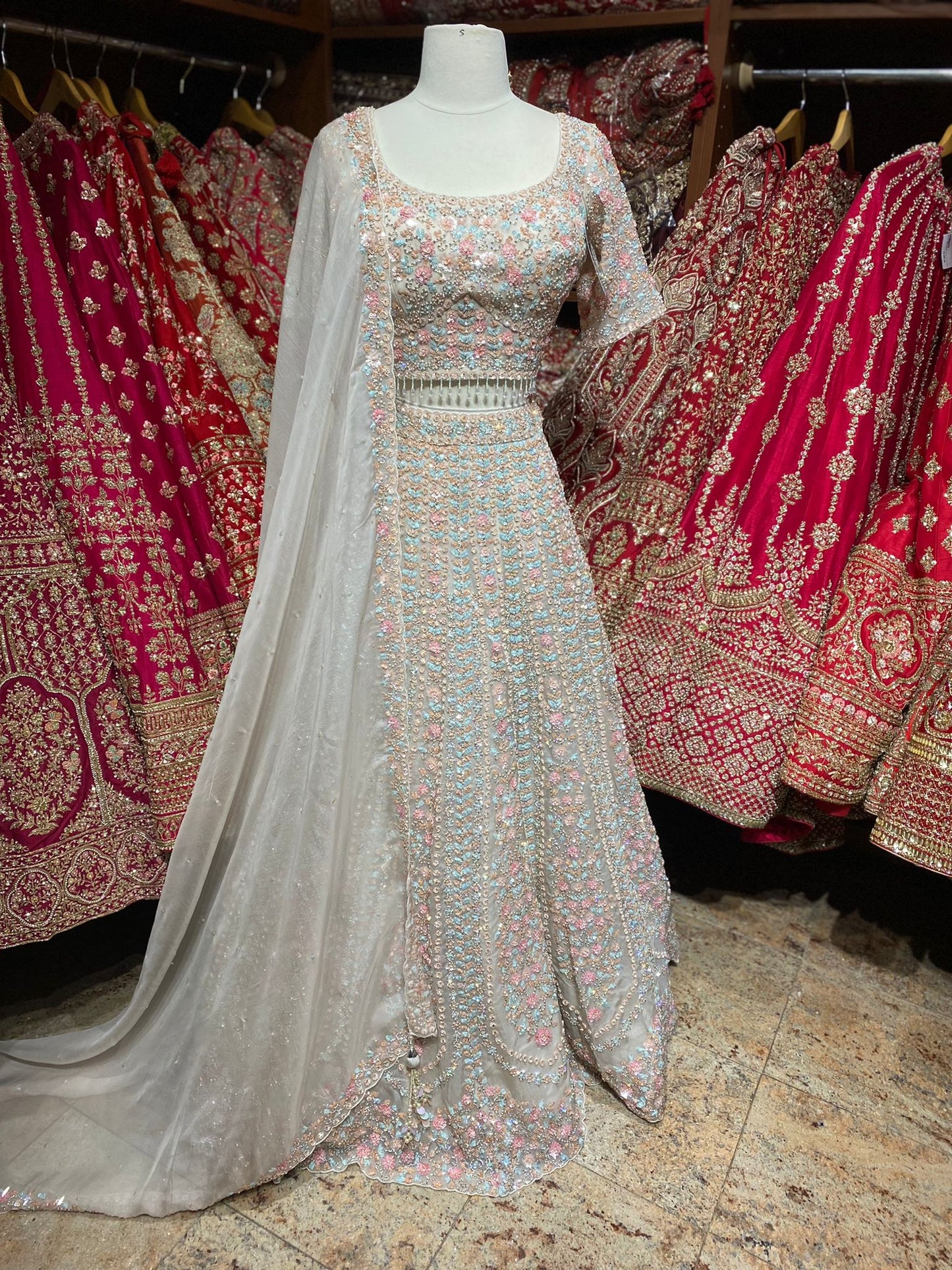 Pearl White New Era Party Wear Collection PWL-470