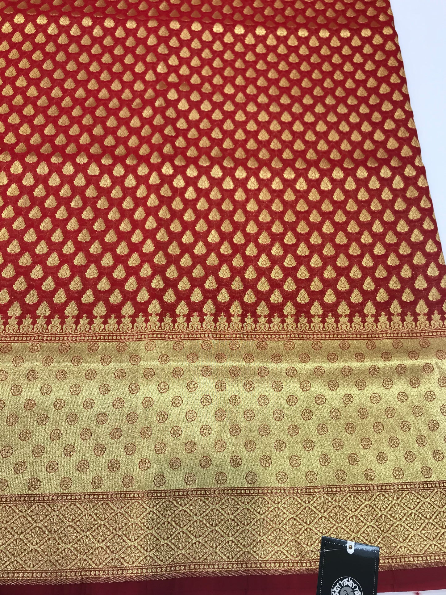 Red Art Banarasi Saree