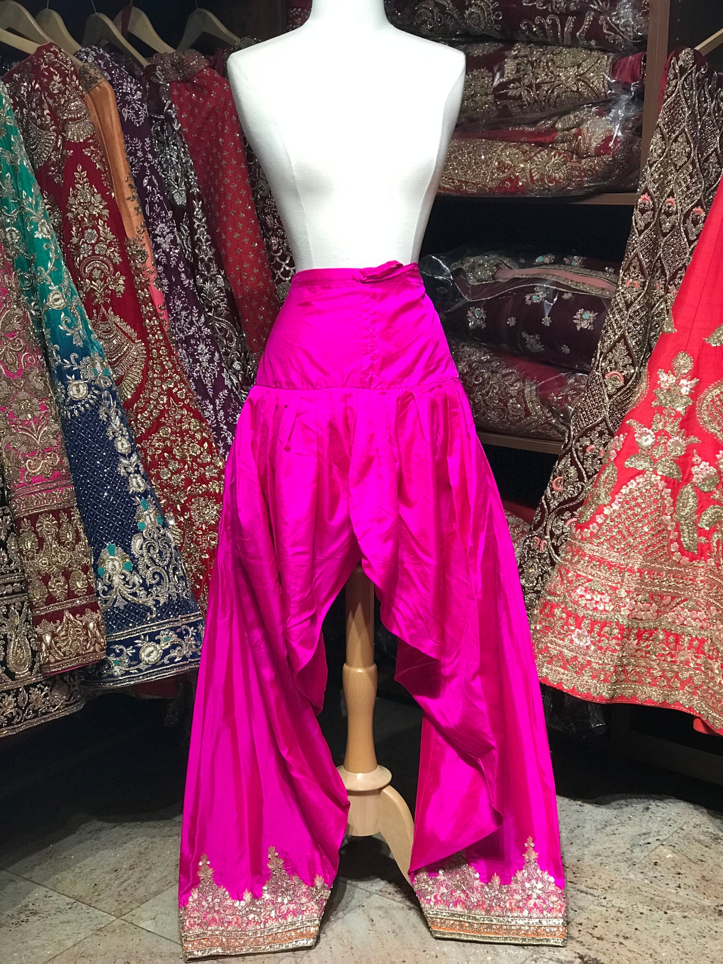 Hot Pink Size 38 Punjabi Suit