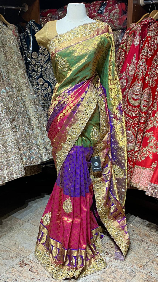 Pure Silk Kanjeevaram Manthrakodi