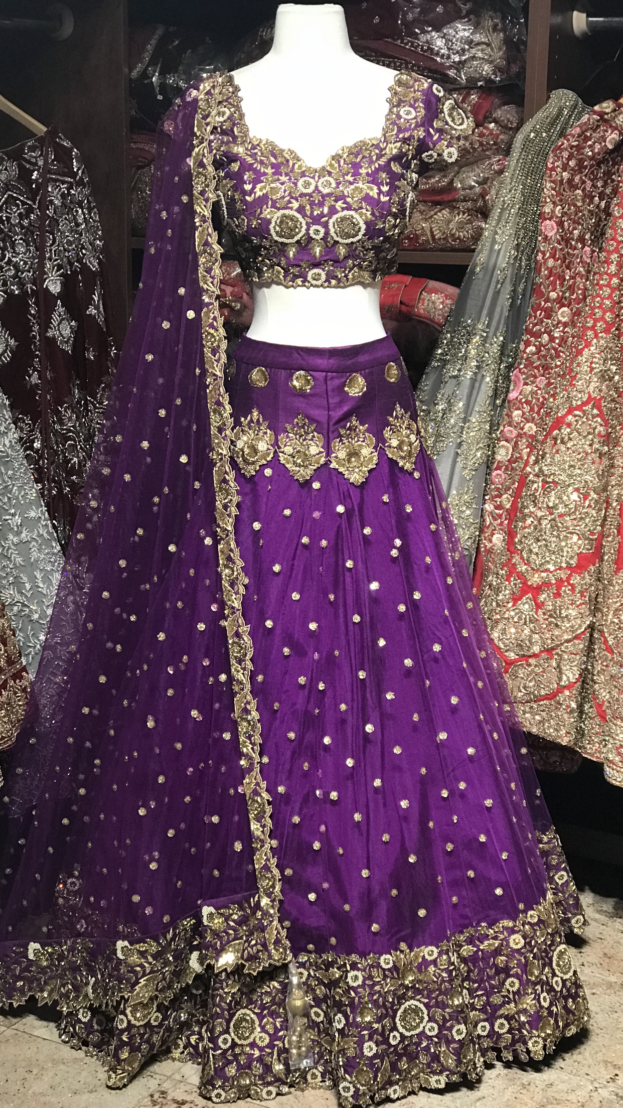 The Resham Lehenga-PW49