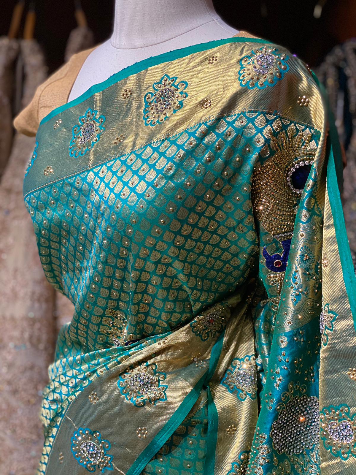 Pure Silk Kanjeevaram Manthrakodi