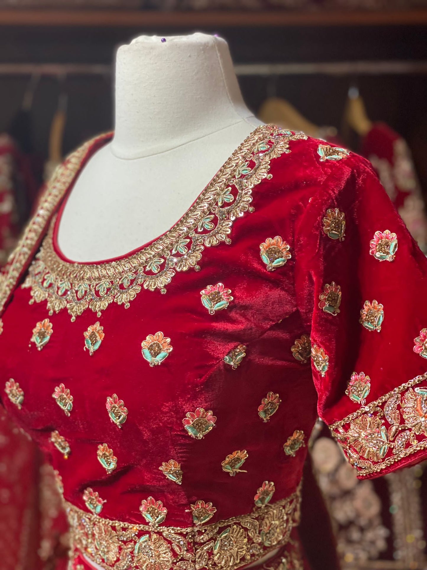 Auburn Red Persian Bridal Collection- 25