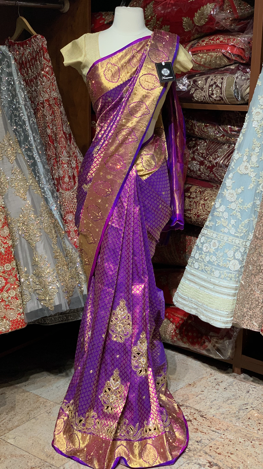 Pure Silk Kanjeevaram Manthrakodi