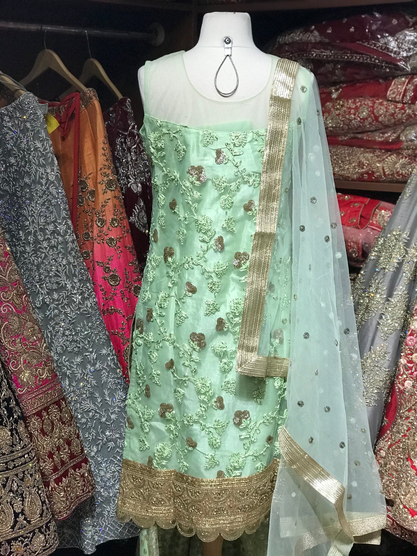 Net Size 38 Special Sharara Suit