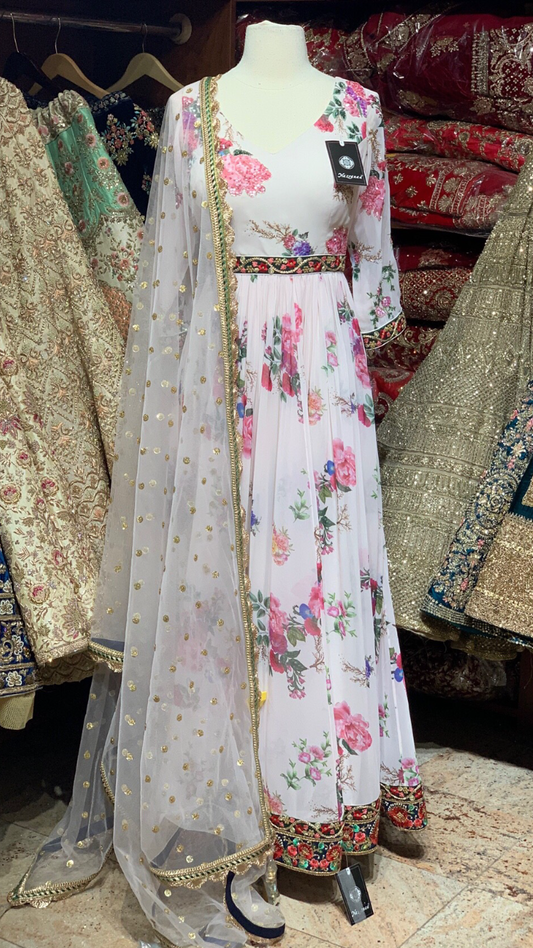 Floral Size 38 Anarkali