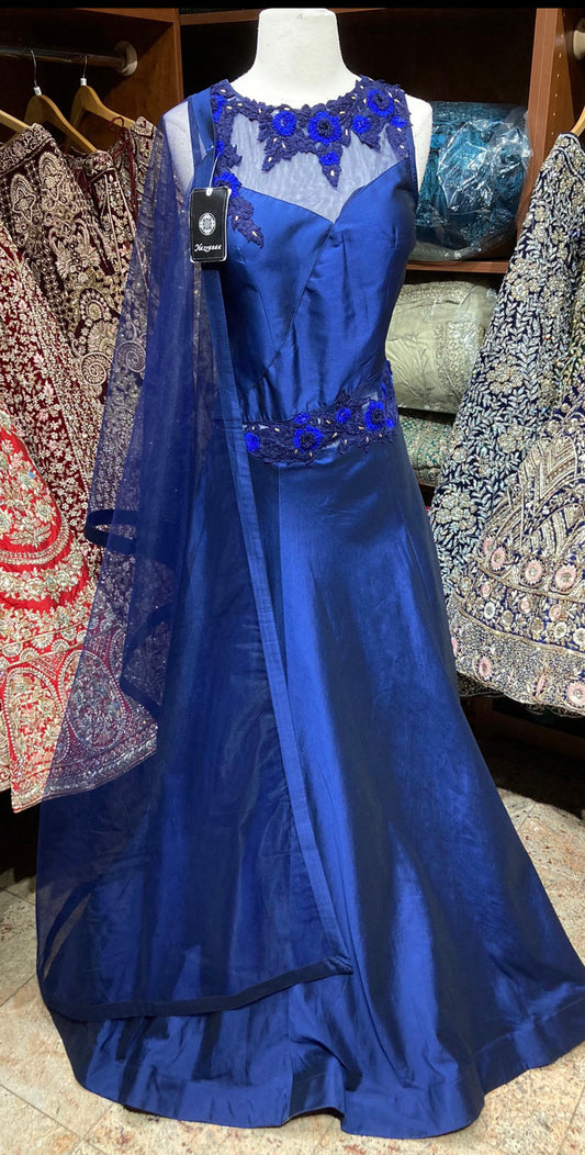 Royal Blue Special Edition Gown PWG-008