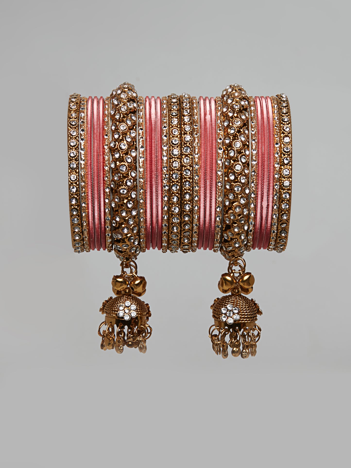 Fancy Stone Bangles with ghungroo BD2