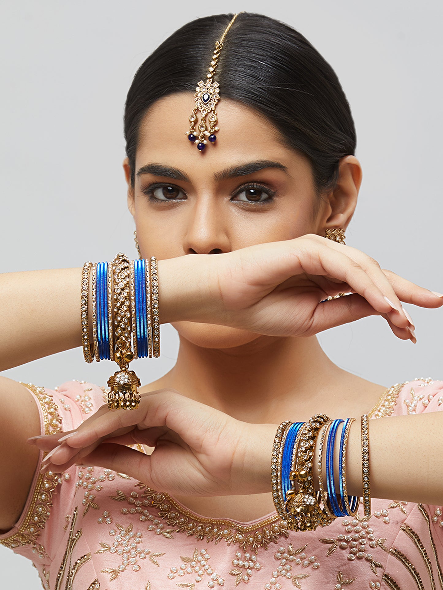 Fancy Stone Bangles with ghungroo BD2