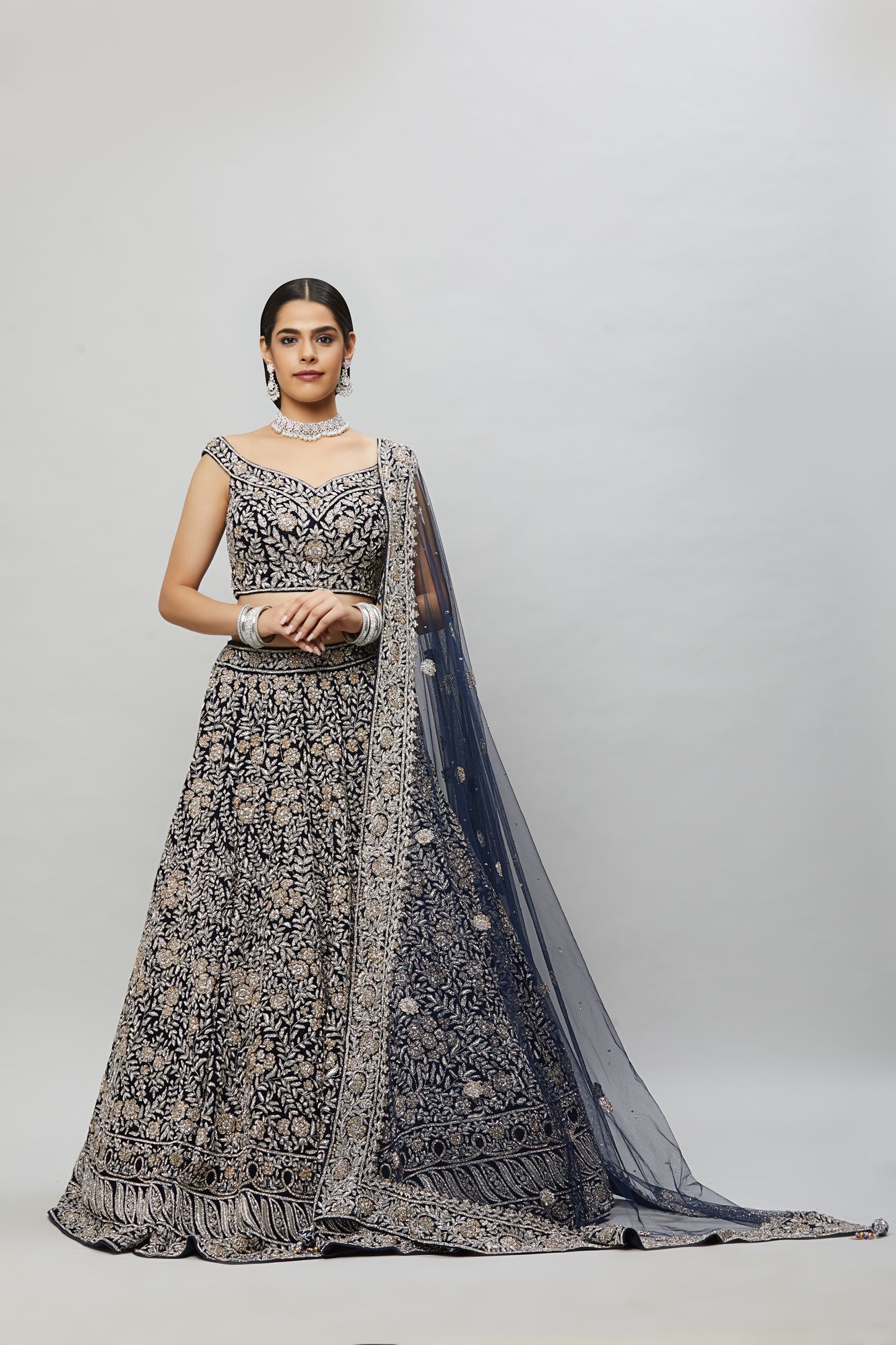 Parikatha Collection Bridal Wear Lehenga BLD7