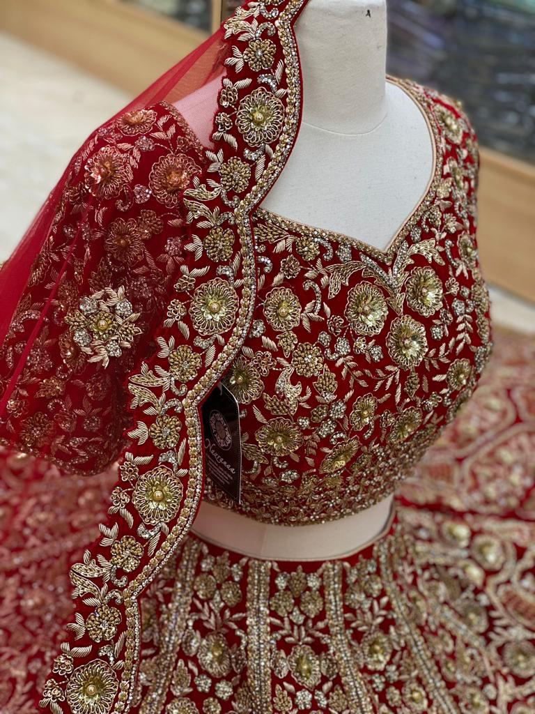 Ruby Red Persian Bridal Collection -40