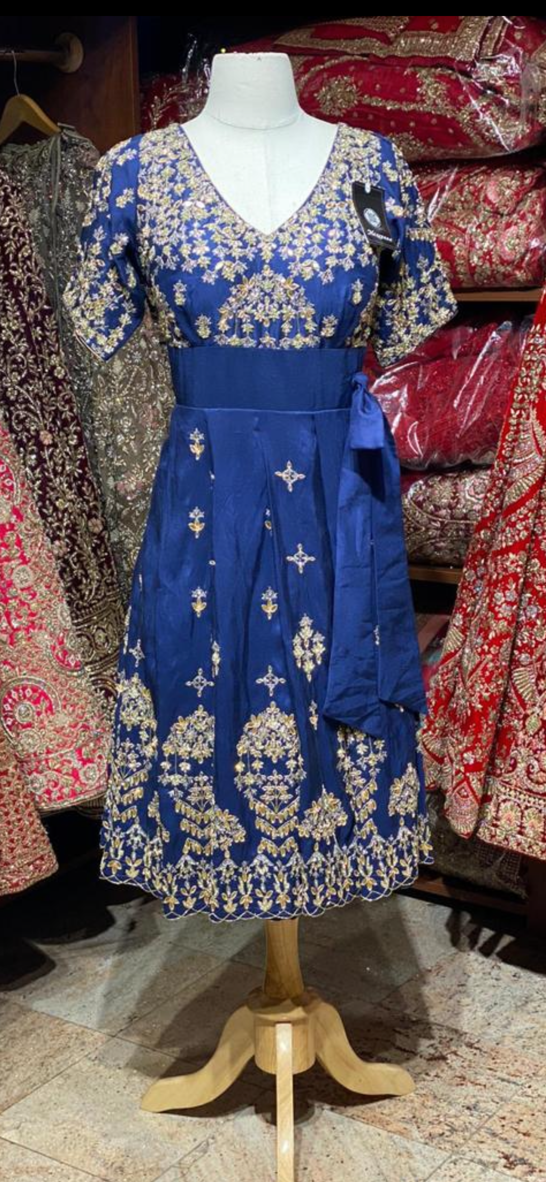 Royal Blue Party Wear Suit Collection PWS-046