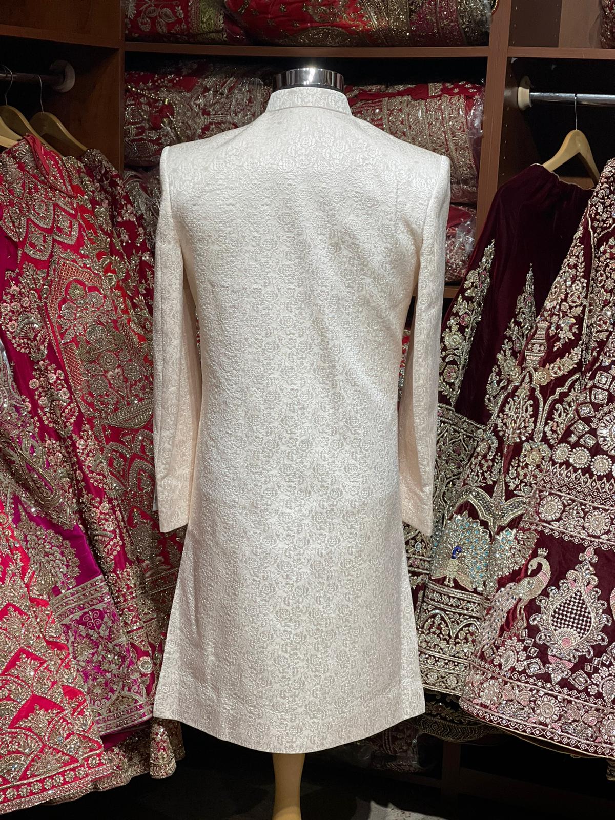 Brocade Blush Sherwani- 1270