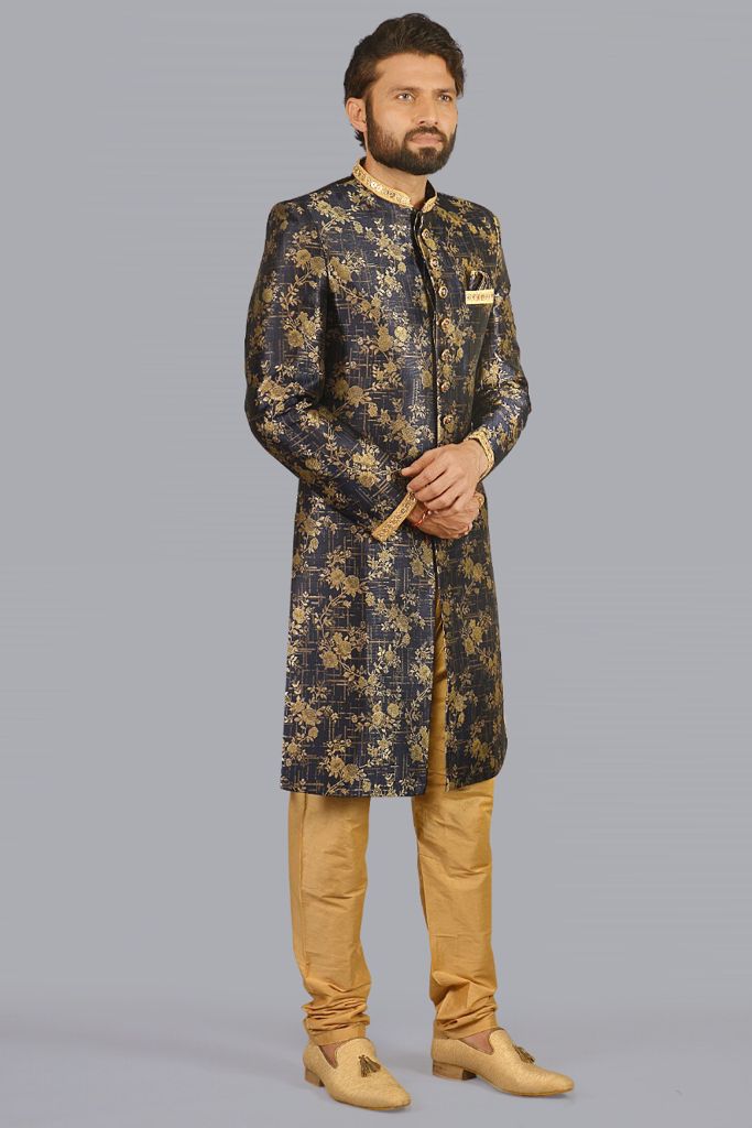 Navy Blue Sherwani Collection