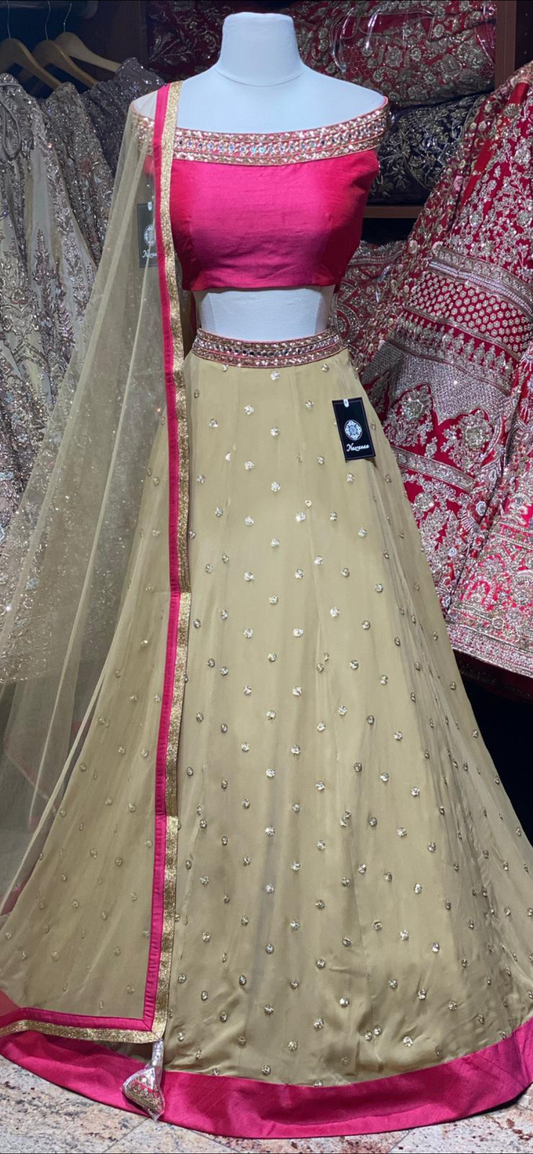 Concord Ivory Bridesmaids Lehenga BML-008