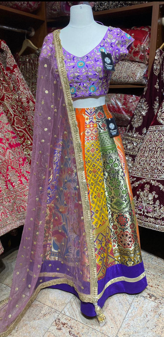 Multicolor Banarasi New Era Party Wear Collection PWL-417