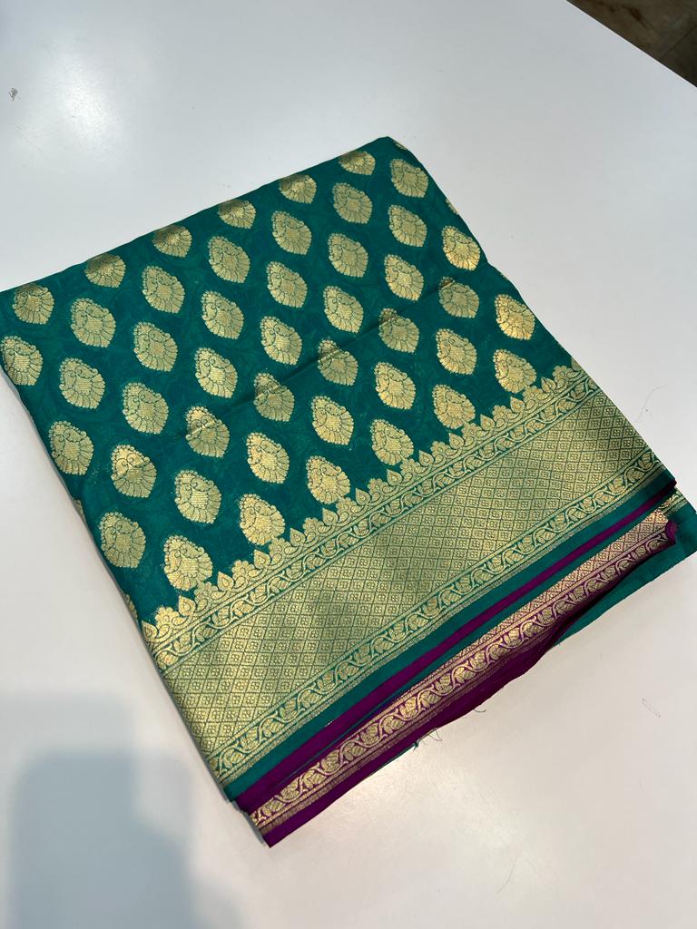 Blended Banarasi Saree-016