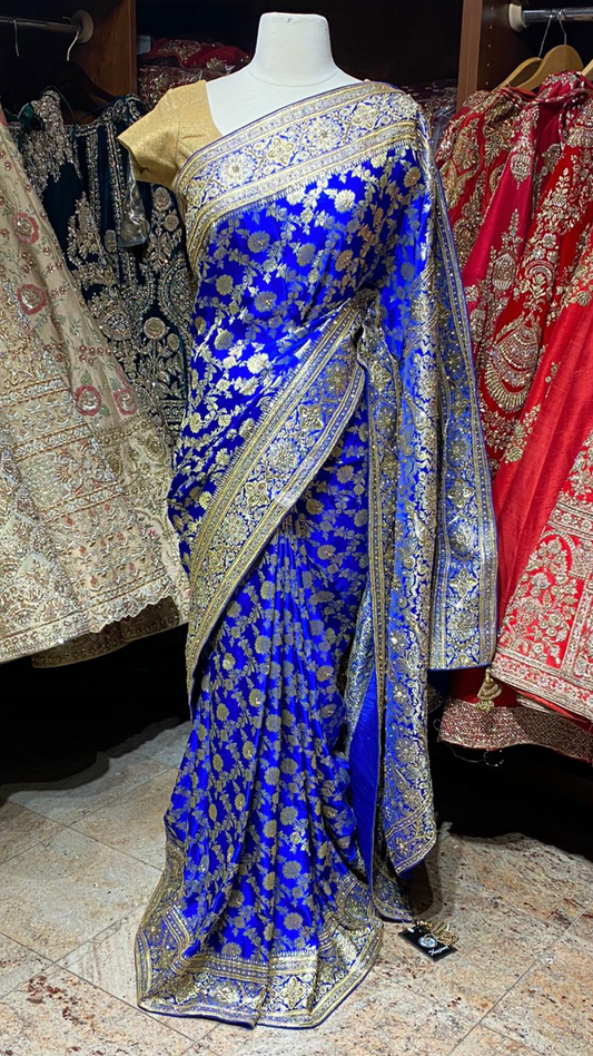 Pure Silk Banarasi Bridal Saree