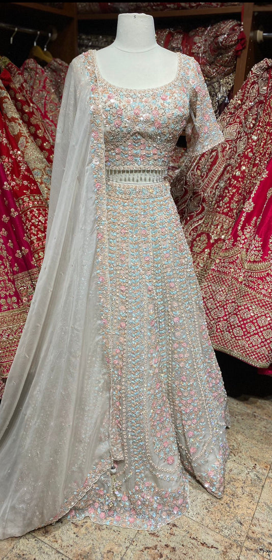 Pearl White New Era Party Wear Collection PWL-470