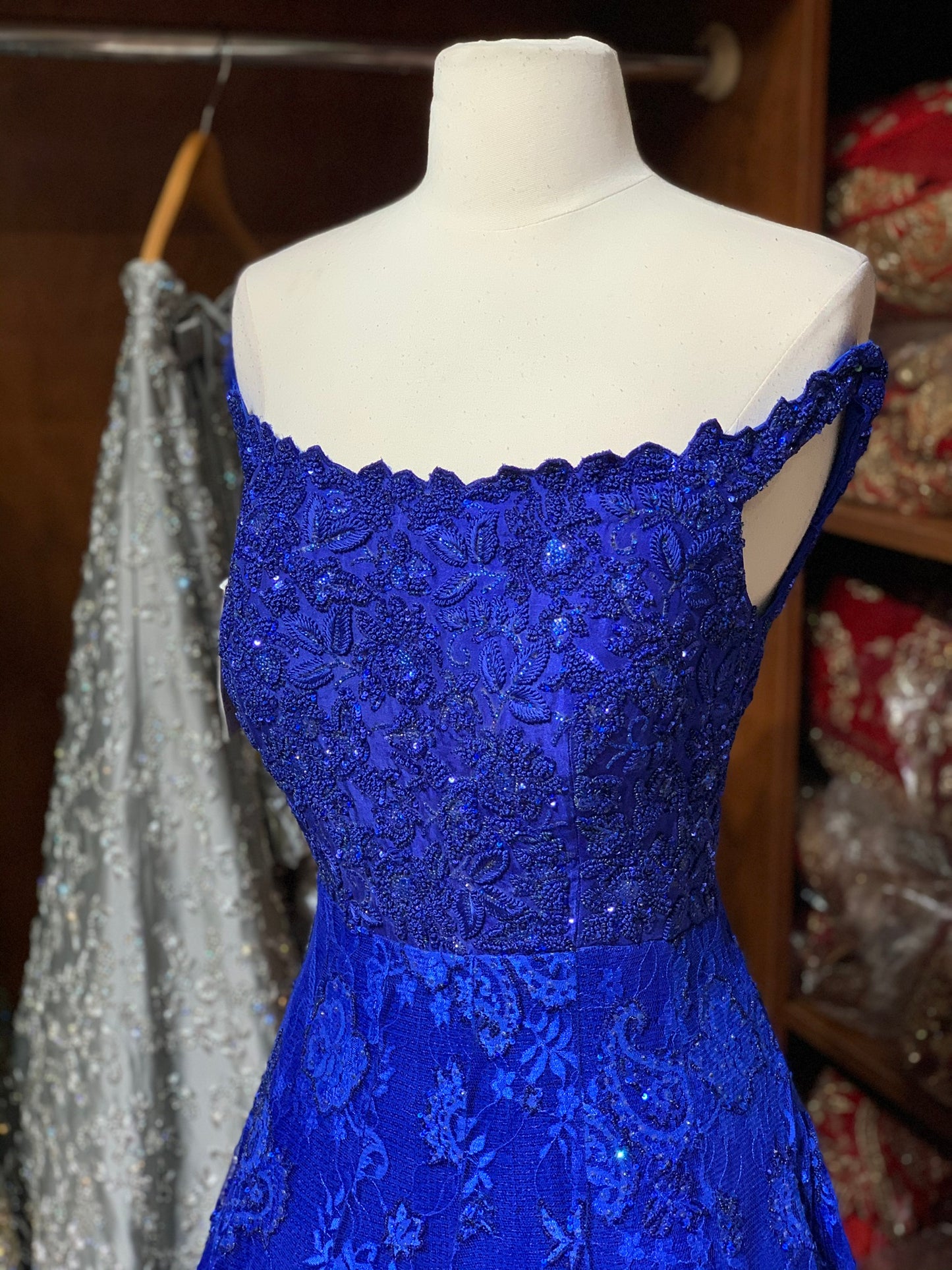 Royal Blue Size 38 Gown