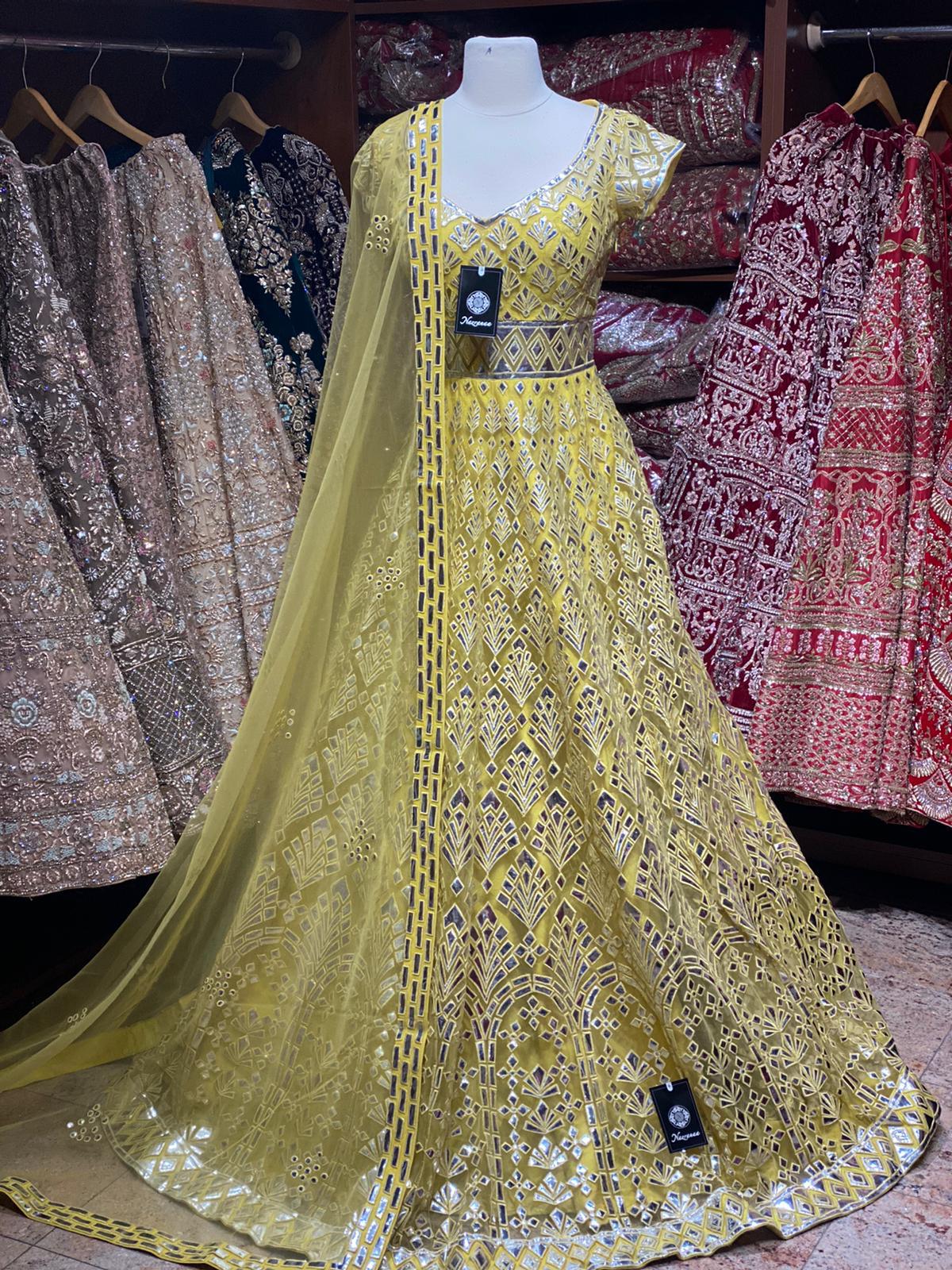 Royal Yellow Gown PWG-009