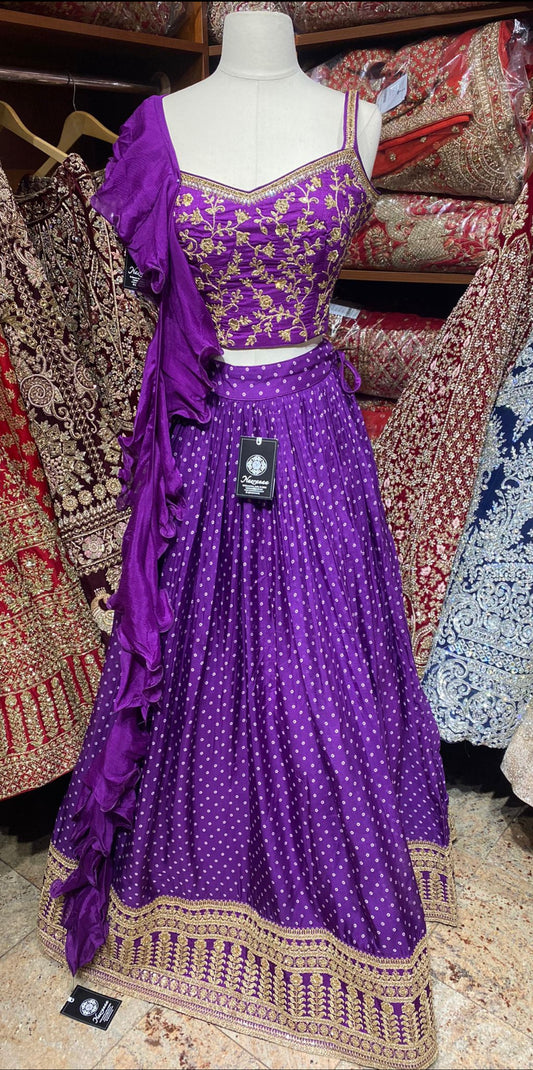 Violet Purple New Era Party Wear Collection PWL-486