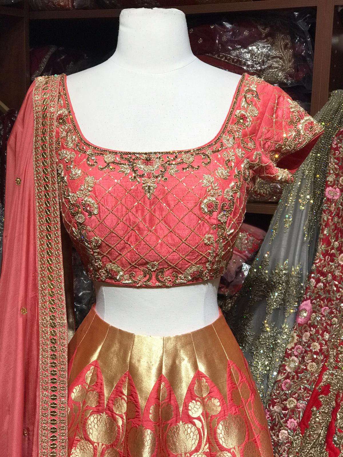 The Fusia lehenga-PW29