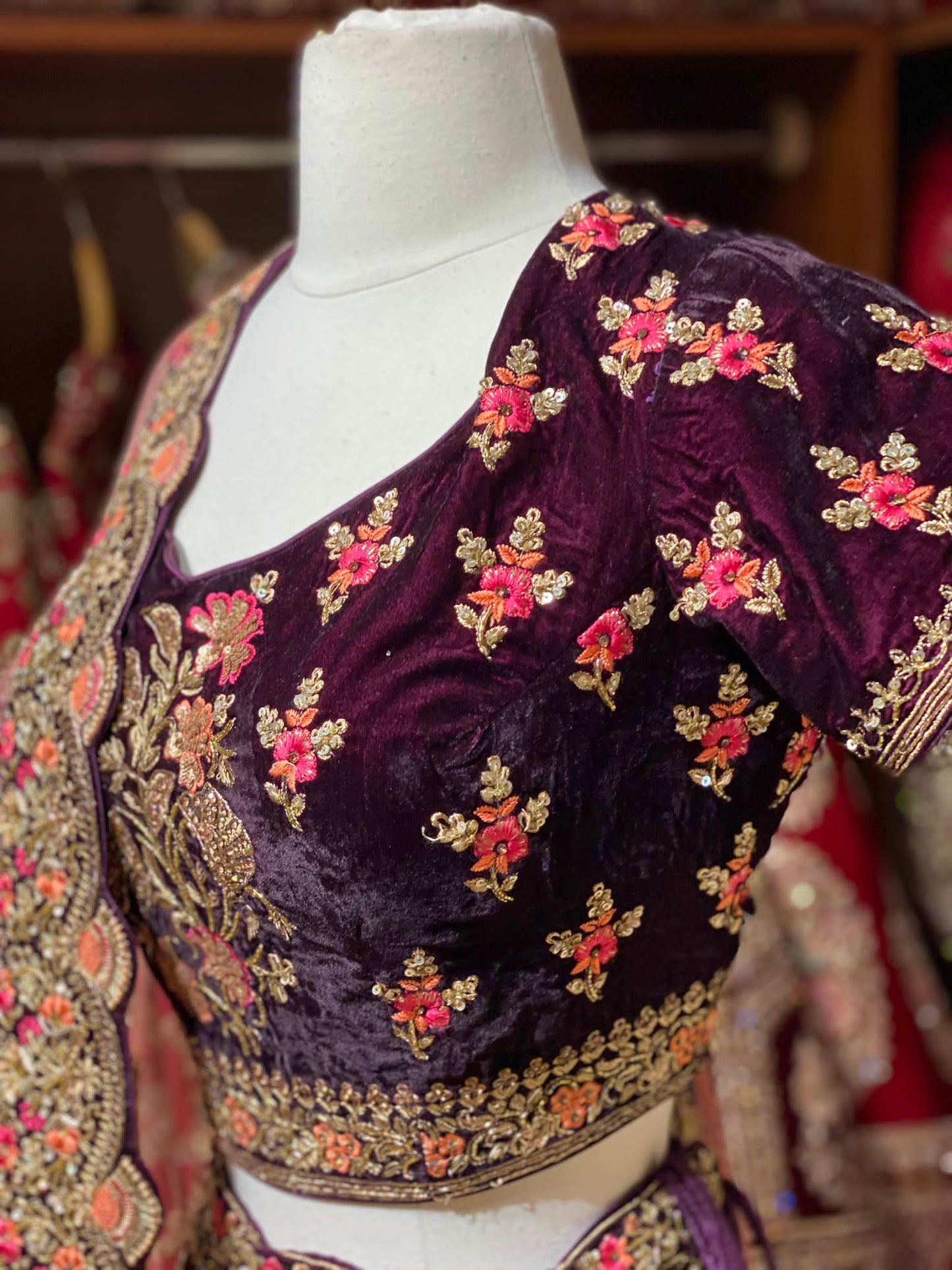 Wine Purple Persian Bridal Collection- 28
