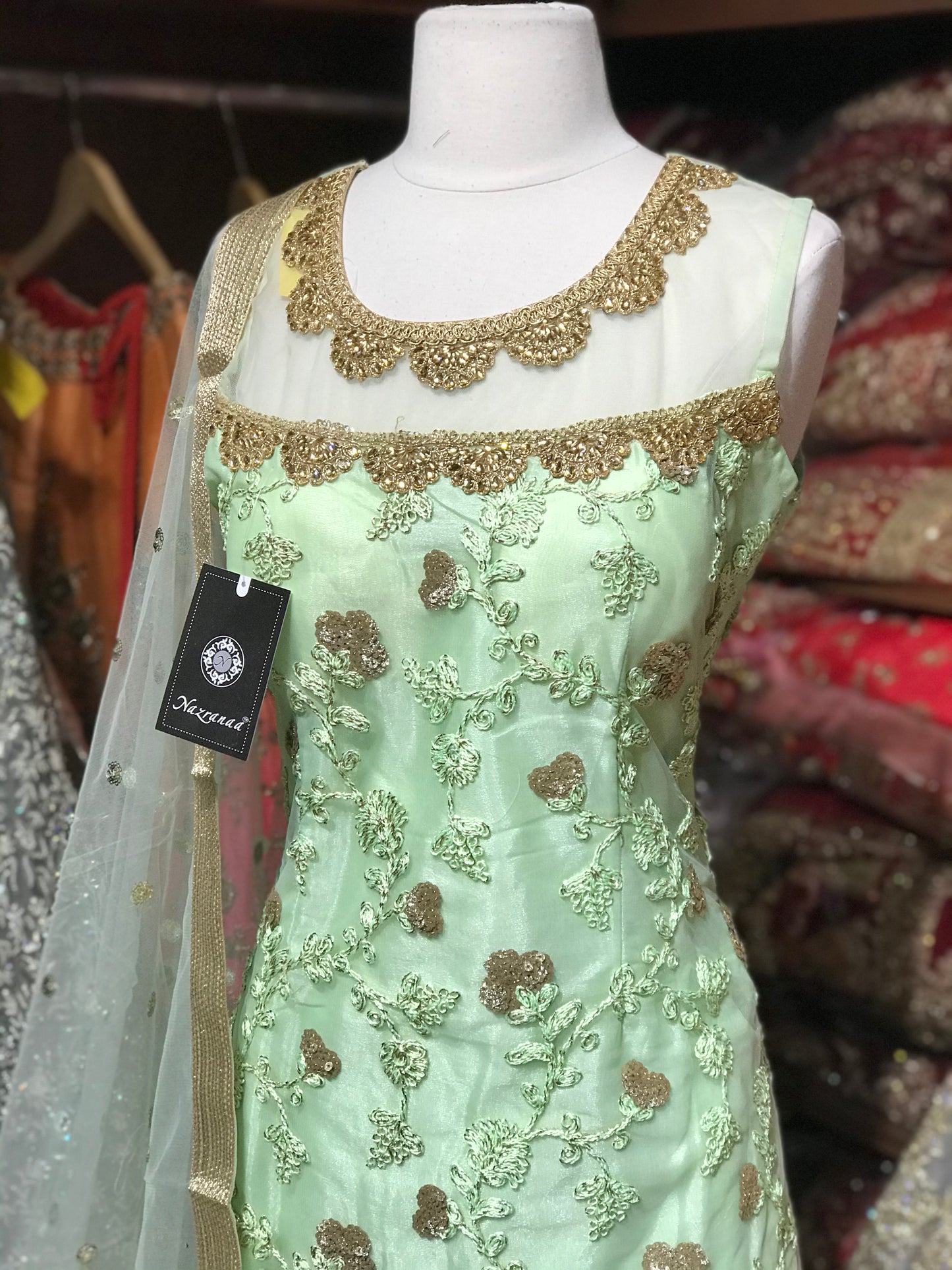 Net Size 38 Special Sharara Suit