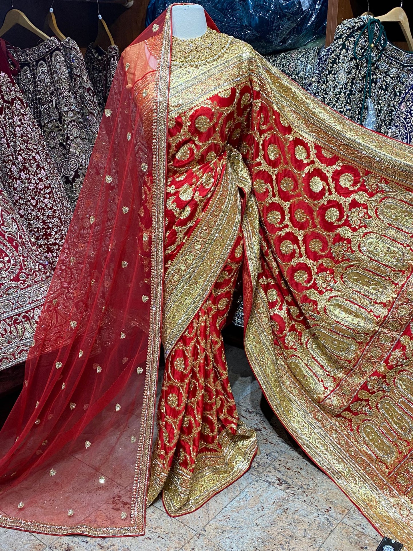 Banarasi Bridal Saree BBS-028